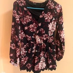 Floral Romper